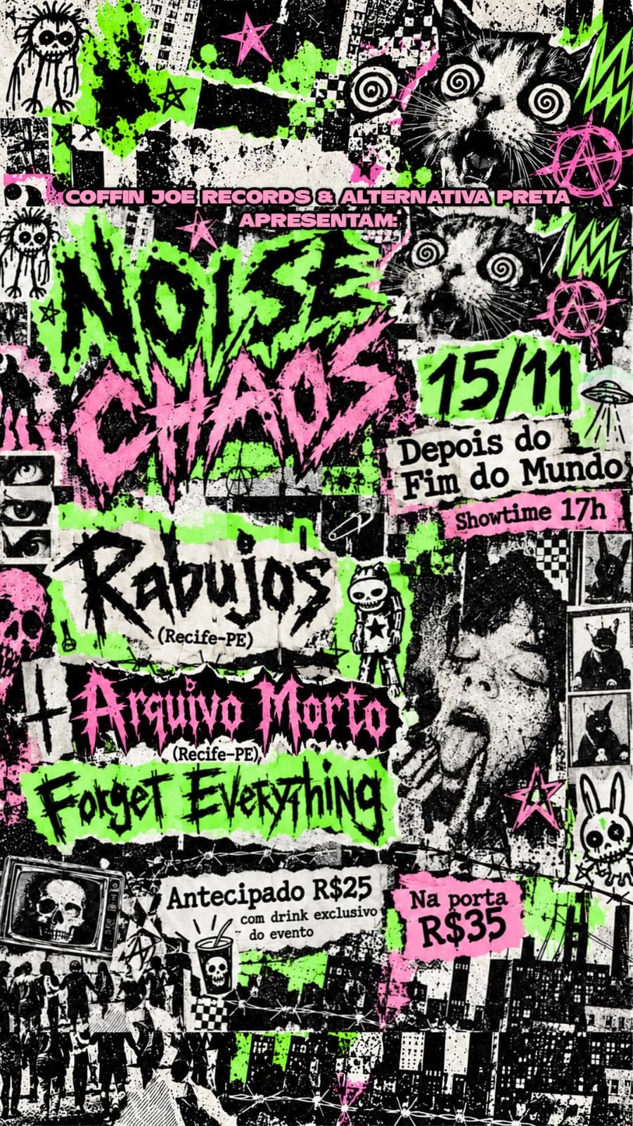 Flyer de Noise Chaos