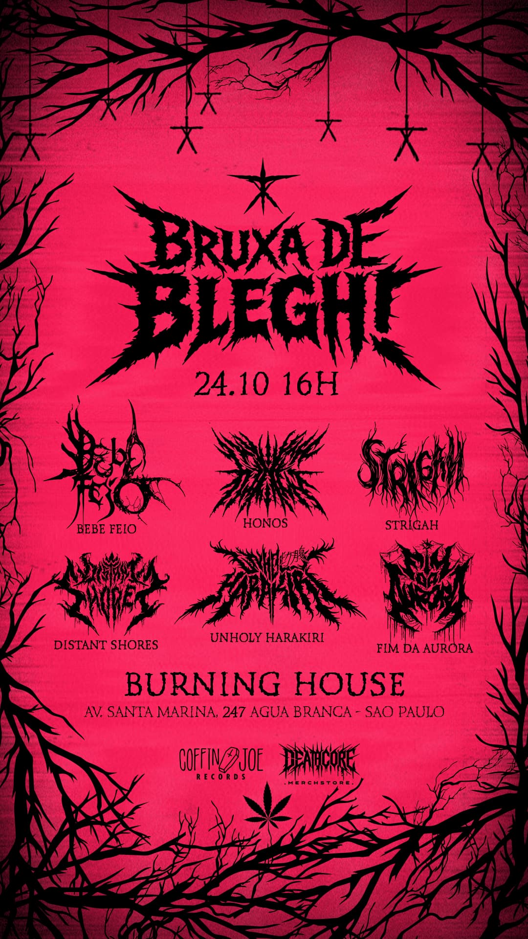 Flyer de BRUXA DE BLEGH!